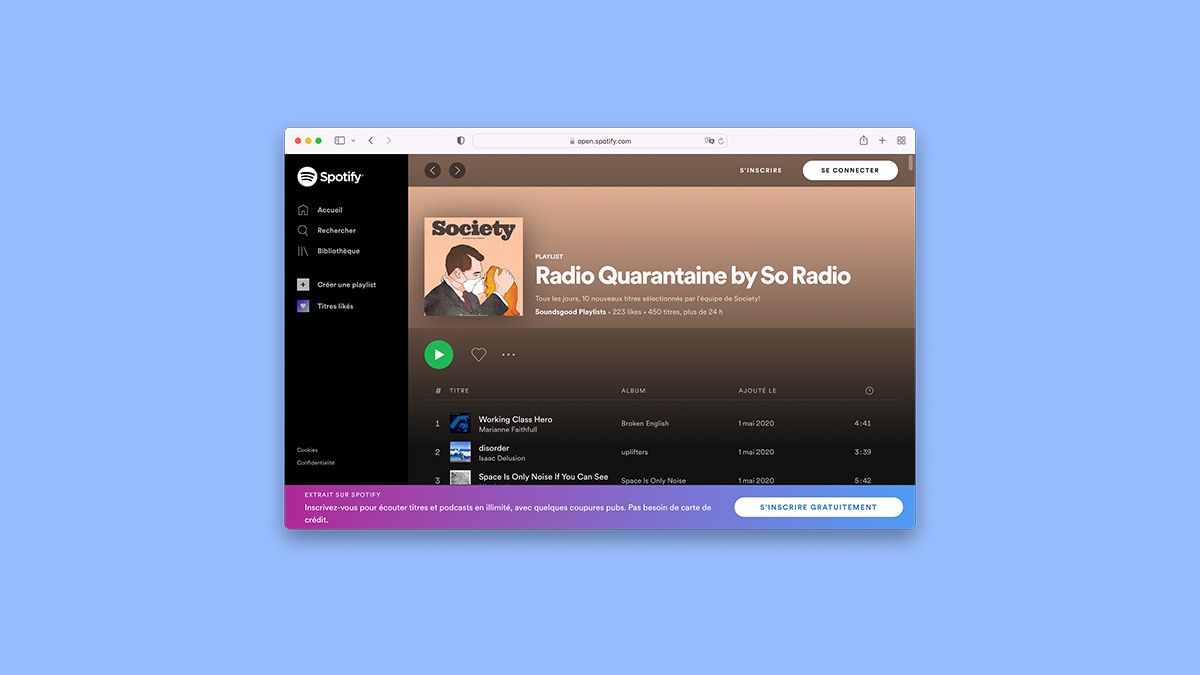 Partagez vos musiques à vos abonnés