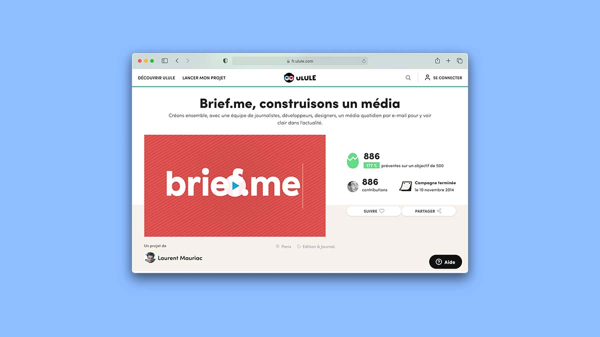 Numéro zéro et bêta-test avant de se lancer