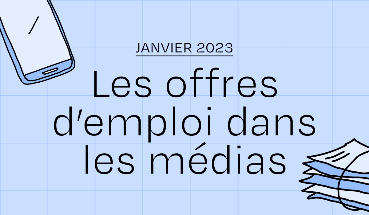 Job openings in media for January 2023
