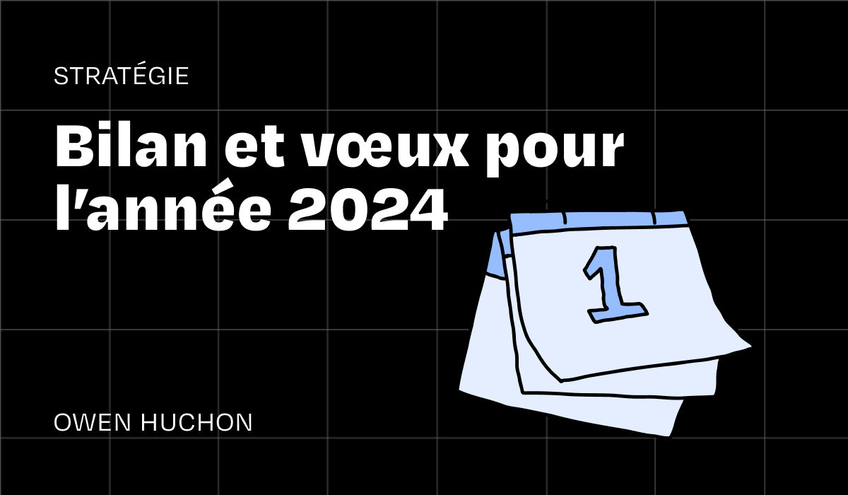 Bilan et vœux pour l’année 2024