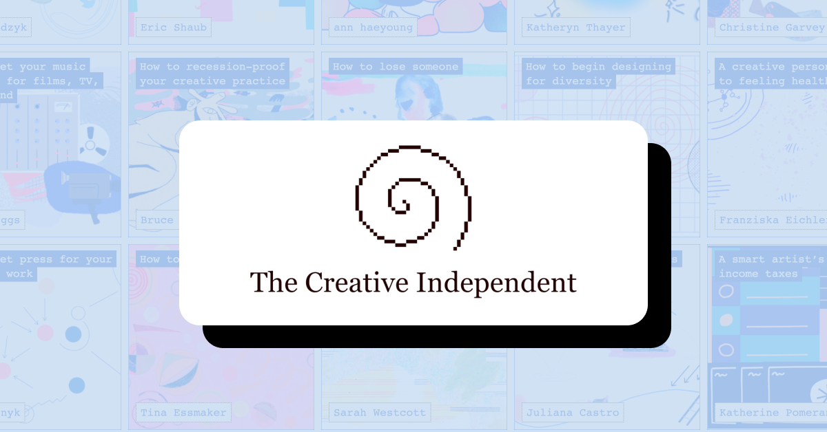 Le média du mois : The Creative Independent