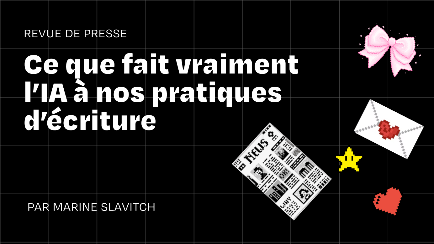 IA et écriture, gain de temps et perte de style