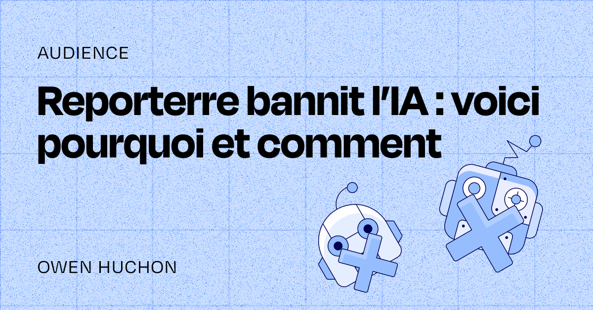 IA générative : Reporterre dit non, sans surveiller pour autant