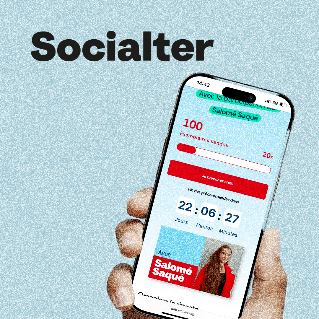 Socialter — Campagne de financement et évolutions stratégiques