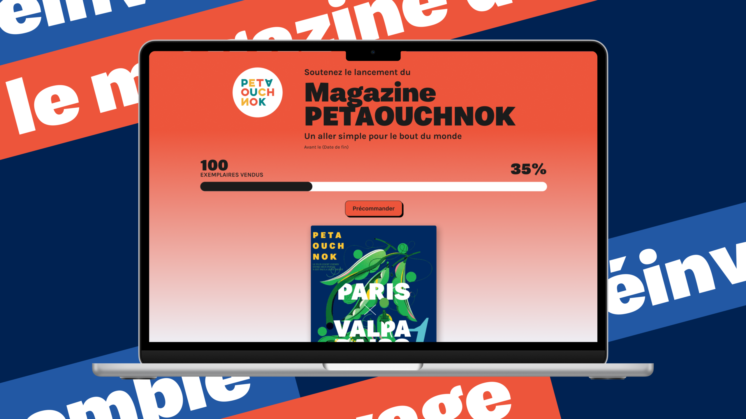 UX/UI Design de Médianes pour Petaouchnok