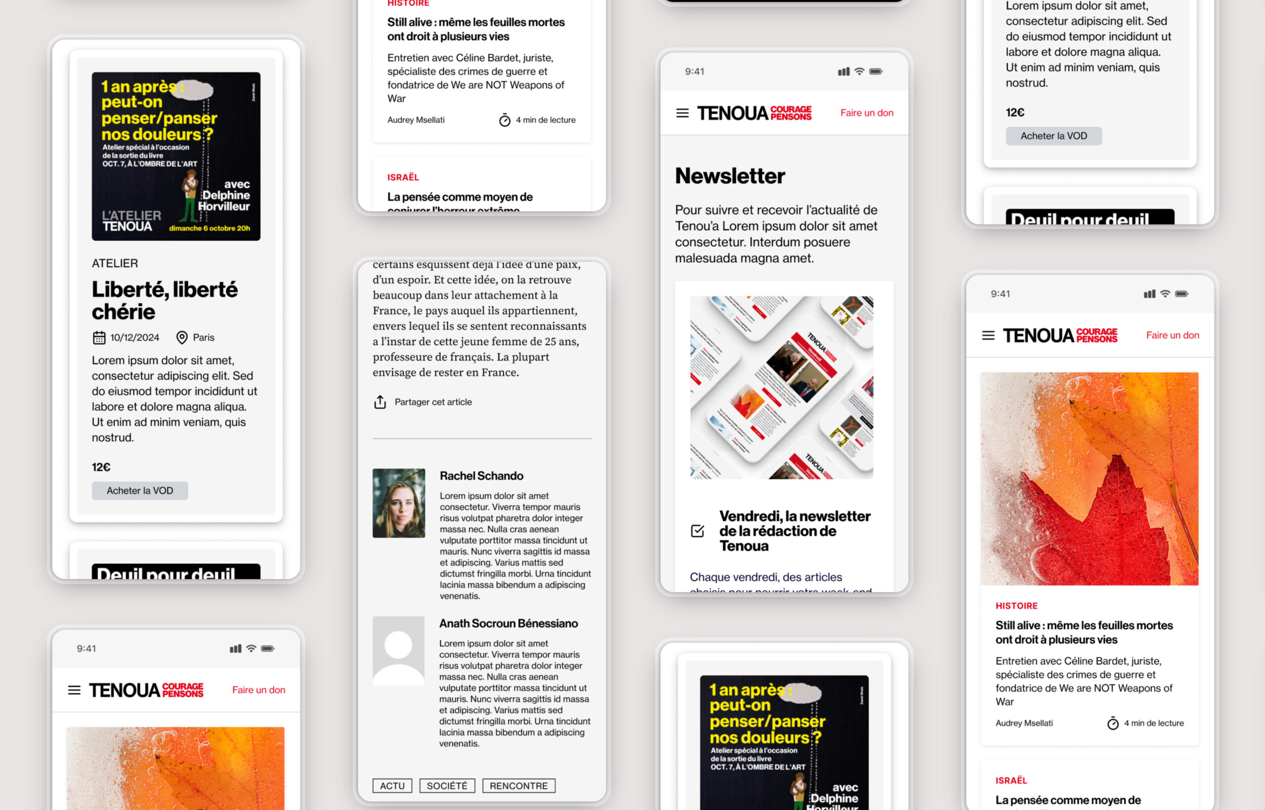 Page de campagne Koï Magazine
